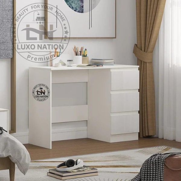 Luxo Nation Premium Study Table with Smart Storage & Sleek Design